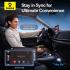 Baseus Wireless CarPlay Adapter for iPhone - Converts Wired CarPlay to Wireless, Plug & Play CarPlay for Cars from 2017 & for iPhone iOS 10+, Prime Trip Safe Journey, Only for Apple CarPlay - Grey